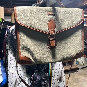 Vintage 90s Crossbody portfolio briefcase bag